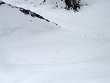 14 Looking Down At Our Solitary Tent At Lhakpa Ri Camp I On The Climb To The Summit 